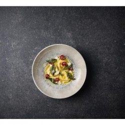 Assiettes coupes rondes Churchill Studio Prints Fusion Grey 182mm (Lot de 12) 2