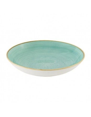 Assiettes coupes rondes Churchill Stonecast Mint 248mm (Lot de 12)