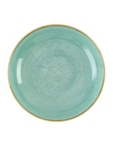 Assiettes coupes rondes Churchill Stonecast Mint 248mm (Lot de 12)