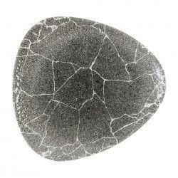 Assiettes triangulaires Churchill Studio Prints Kintsugi Quartz Black 229mm (Lot de 12)