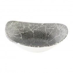 Bols triangulaires Churchill Studio Prints Kintsugi Quartz Black 235mm (Lot de 12) 2
