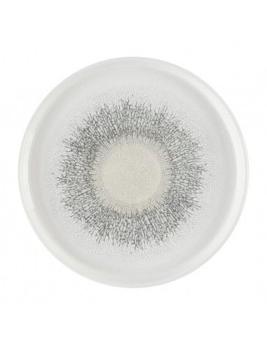 Assiettes avec rebord Churchill Studio Prints Fusion Agate Grey 260mm (Lot de 6)