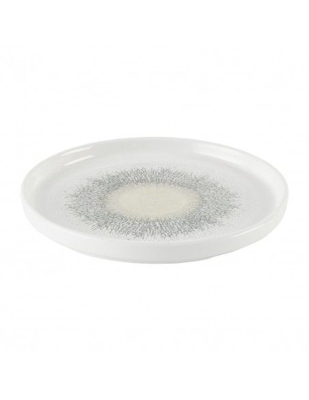 Assiettes avec rebord Churchill Studio Prints Fusion Agate Grey 260mm (Lot de 6)