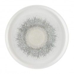 Assiettes avec rebord Churchill Studio Prints Fusion Agate Grey 210mm (Lot de 6)