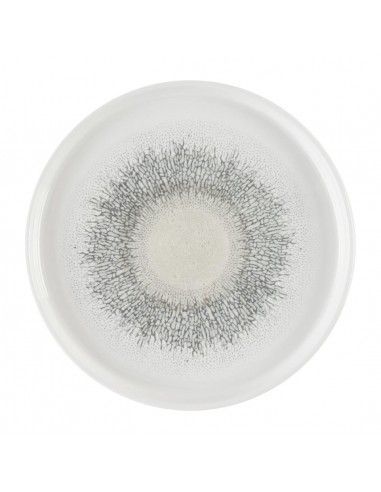 Assiettes avec rebord Churchill Studio Prints Fusion Agate Grey 210mm (Lot de 6)