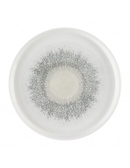 Assiettes avec rebord Churchill Studio Prints Fusion Agate Grey 210mm (Lot de 6)