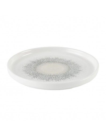 Assiettes avec rebord Churchill Studio Prints Fusion Agate Grey 210mm (Lot de 6)