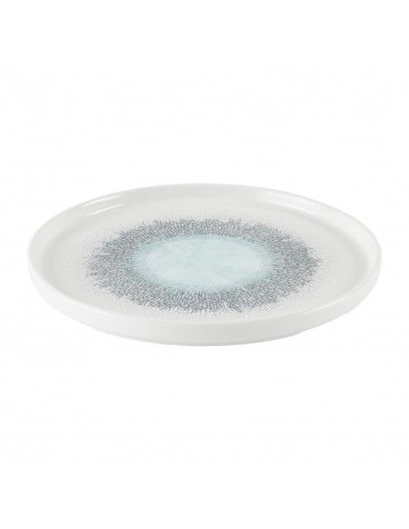 Assiettes avec rebord Churchill Studio Prints Fusion Aquamarine 260mm (Lot de 6)