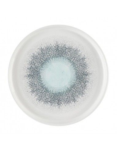 Assiettes avec rebord Churchill Studio Prints Fusion Aquamarine 210mm (Lot de 6)