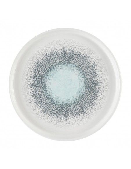 Assiettes avec rebord Churchill Studio Prints Fusion Aquamarine 210mm (Lot de 6)