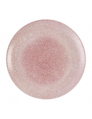 Assiettes rondes Churchill Studio Prints Raku Rose Quartz Pink 288mm (Lot de 12)