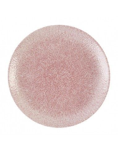 Assiettes rondes Churchill Studio Prints Raku Rose Quartz Pink 217mm (Lot de 12)