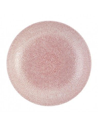Assiettes coupe ronde Churchill Studio Prints Raku Rose Quartz Pink 182mm (Lot de 12)