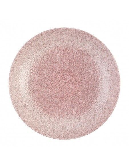 Assiettes coupe ronde Churchill Studio Prints Raku Rose Quartz Pink 182mm (Lot de 12)