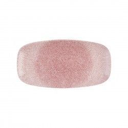Assiettes oblongues Churchill Studio Prints Raku Rose Quartz Pink No. 4 (355 x 189mm) (Lot de 12)