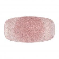 Assiettes oblongues Churchill Studio Prints Raku Rose Quartz Pink No. 3 (153 x 298mm) (Lot de 6)