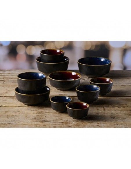 Pots à sauce Churchill Nourish Tokyo Black Kochi 60ml (Lot de 12)