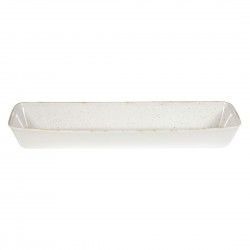 Plats à four rectangulaires Churchill Stonecast Hints blanc orge 160 x 530 mm (lot de 2) 2