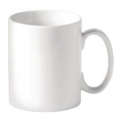 Mugs à bords droits blancs Utopia Titan 340 ml (lot de 48)