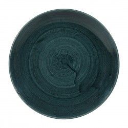 Assiettes rondes Churchill Stonecast Patina Rustic Teal 217mm (Lot de 12)