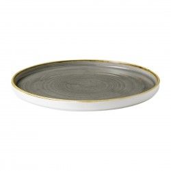 Assiettes avec rebord Churchill Stonecast Peppercorn Grey 260mm (Lot de 6) 2