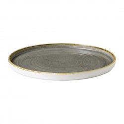 Assiettes avec rebord Churchill Stonecast Peppercorn Grey 210mm (Lot de 6) 2