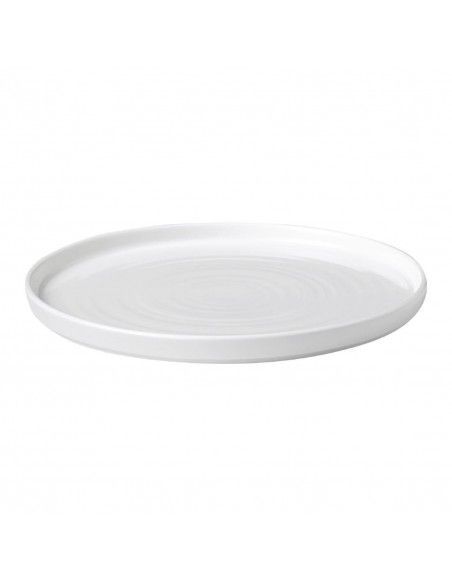 Assiettes avec rebord Churchill Chefs blanches 210mm (lot de 6)