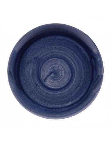 Assiettes rondes Churchill Stonecast Patina Cobalt 288mm (Lot de 12)