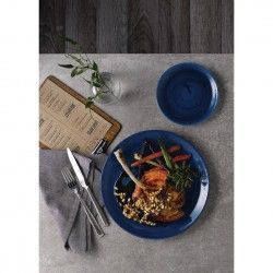 Assiettes rondes Churchill Stonecast Patina Cobalt 288mm (Lot de 12) 2