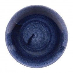 Assiettes rondes Churchill Stonecast Patina Cobalt 165mm (Lot de 12)