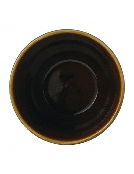 Pots à frites Churchill Super Vitrified Nourish Black Onyx 2 tons 290ml (Lot de 12)