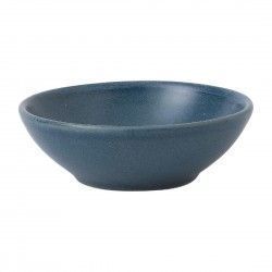 Bols à soupe peu profonds Churchill Super Vitrified Nourish Oslo Blue 200ml (Lot de 12)