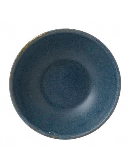 Bols à soupe peu profonds Churchill Super Vitrified Nourish Oslo Blue 260ml (Lot de 12)
