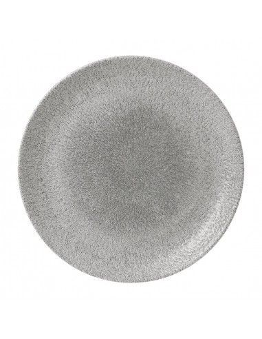 Assiettes rondes Churchill Raku Evolve Jasper Grey 288mm (Lot de 12)