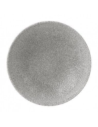 Assiettes rondes Churchill Raku Jasper Grey Evolve 165mm (Lot de 12)