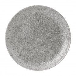 Assiettes rondes Churchill Raku Jasper Grey Evolve 217mm (Lot de 12)