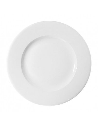 Assiettes à bord large Churchill White 275mm (Lot de 12)
