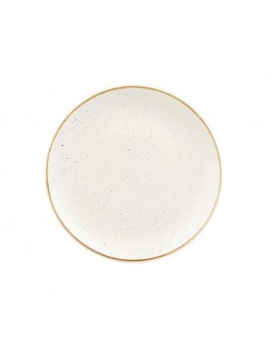 Assiettes rondes Churchill Stonecast Barley White 304mm (Lot de 6)