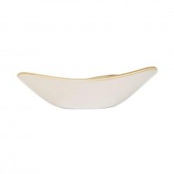 Bols triangulaires Churchill Stonecast Barley White 152mm (Lot de 12) 2