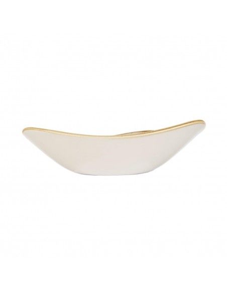 Bols triangulaires Churchill Stonecast Barley White 152mm (Lot de 12)