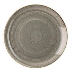 Assiettes rondes Churchill Stonecast Grey Evolve 324mm (Lot de 6)