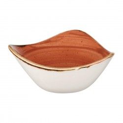 Bols triangulaires Churchill Stonecast Spiced Orange Lotus 153mm (Lot de 12) 2