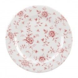 Assiettes plates Churchill Rose Chintz Cranberry 304mm (Lot de 6)
