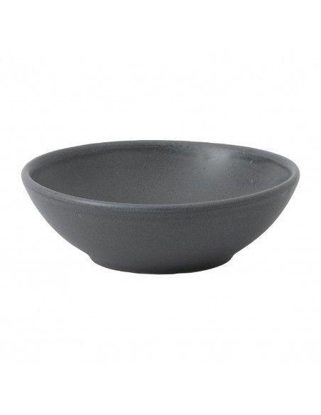 Bols peu profonds Churchill Super Vitrified Nourish Seattle Grey 260ml (Lot de 12)