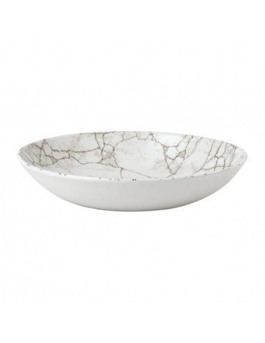 Assiettes coupes rondes Studio Prints Kintsugi Agate Grey 248mm (Lot de 12)