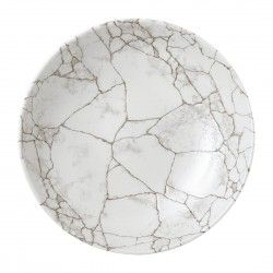 Assiettes coupes rondes Studio Prints Kintsugi Agate Grey 248mm (Lot de 12) 2