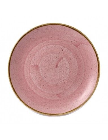 Assiettes rondes Petal Stonecast Pink 260mm (Lot de 12)