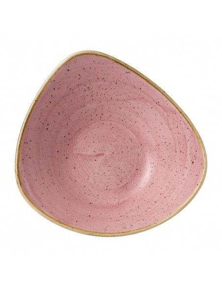 Bols triangulaires Churchill Stonecast Petal Pink 235mm (Lot de 12)