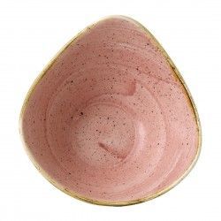 Bols triangulaires Churchill Stonecast Petal Pink 153mm (Lot de 12) 2