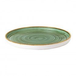 Assiettes avec rebord Churchill Stonecast Samphire Green 260mm (Lot de 6) 2